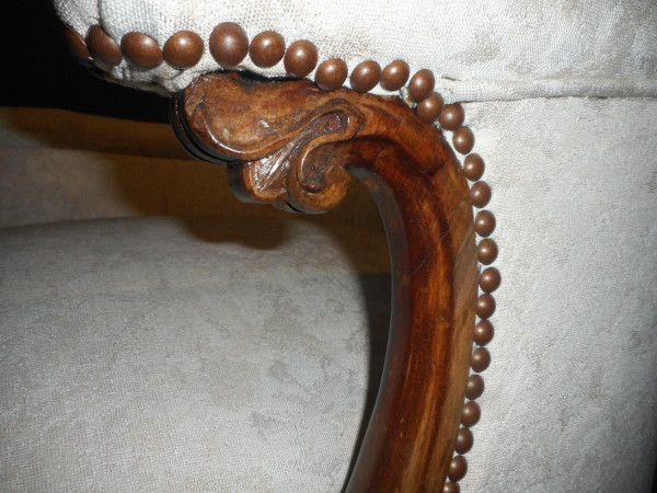 Indiscreet Confidant Napoleon III Period In Mahogany