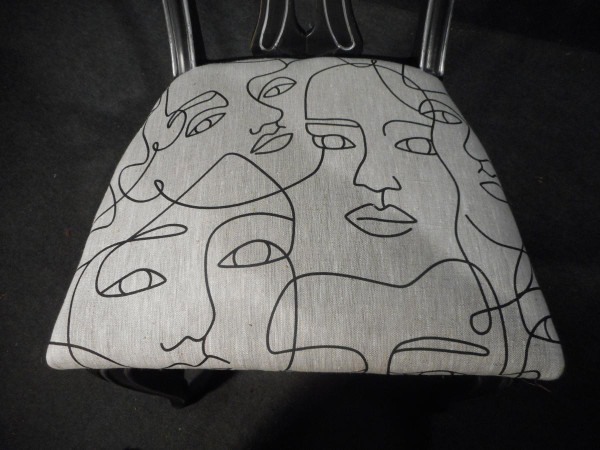 Series Of 12 Art Nouveau Style Chairs Mid-20th Century