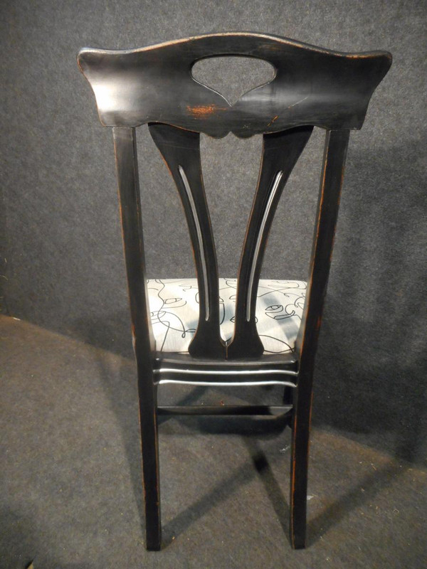 Series Of 12 Art Nouveau Style Chairs Mid-20th Century