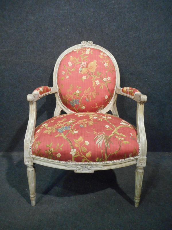 Ensemble De Salon époque Louis XVI Estampillé Bauve Mathieu