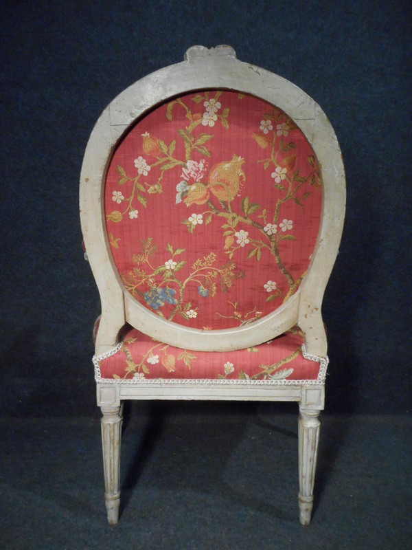 Ensemble De Salon époque Louis XVI Estampillé Bauve Mathieu