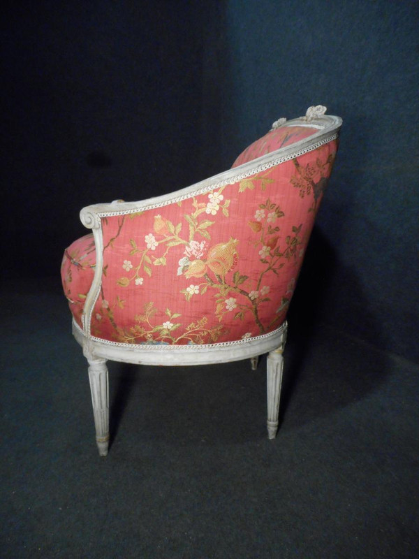 Ensemble De Salon époque Louis XVI Estampillé Bauve Mathieu