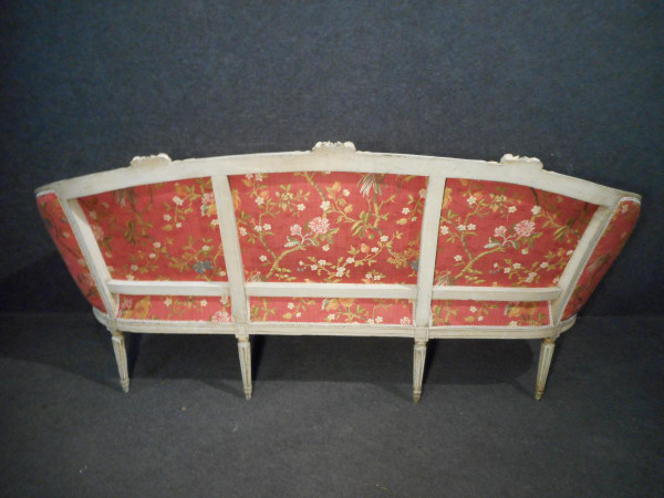 Ensemble De Salon époque Louis XVI Estampillé Bauve Mathieu