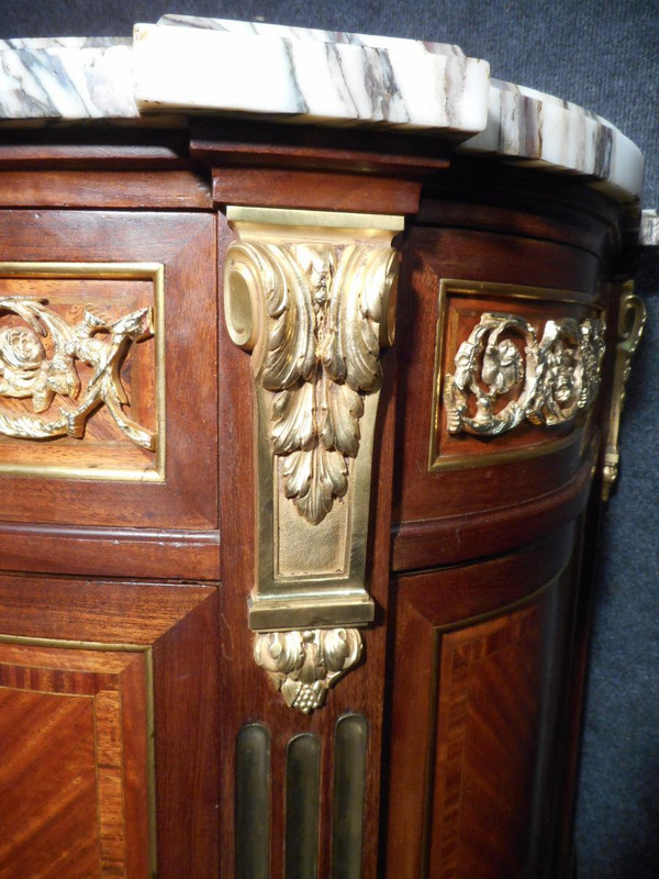 Commode Galbé Estampillée Haentges Frères