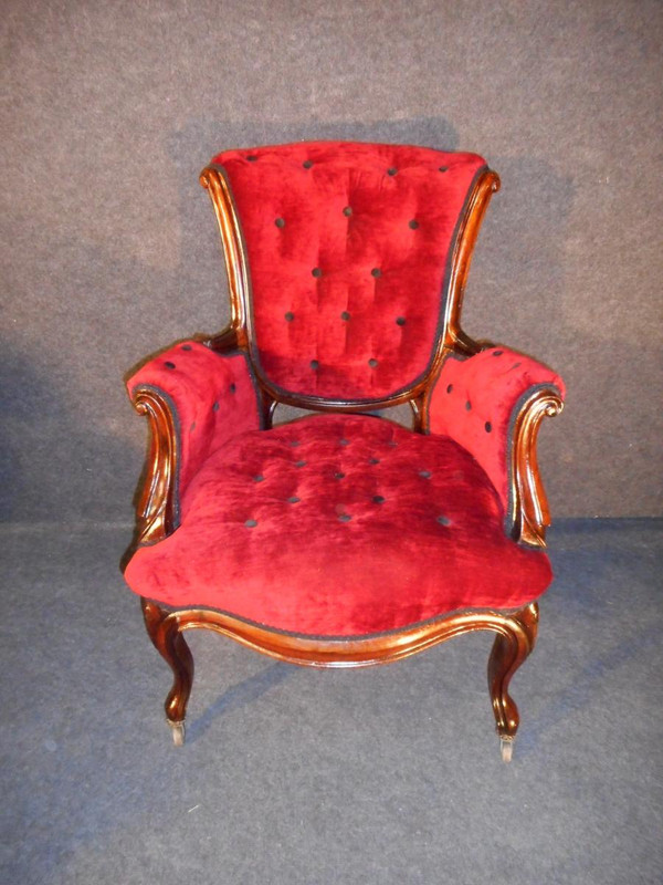 Palisander-Salon-Set Napoleon III.