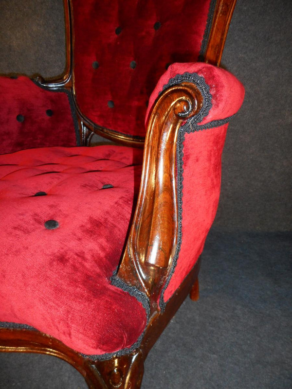 Palisander-Salon-Set Napoleon III.