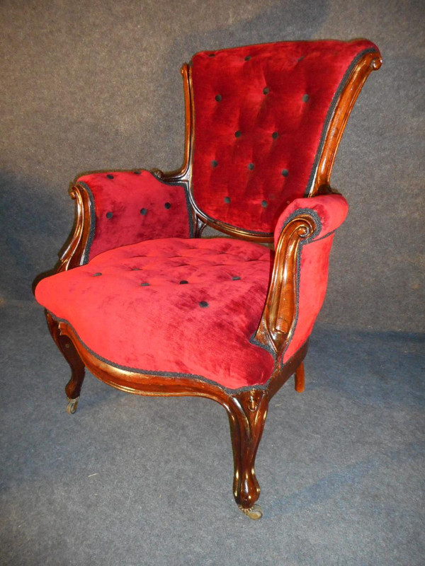 Palisander-Salon-Set Napoleon III.