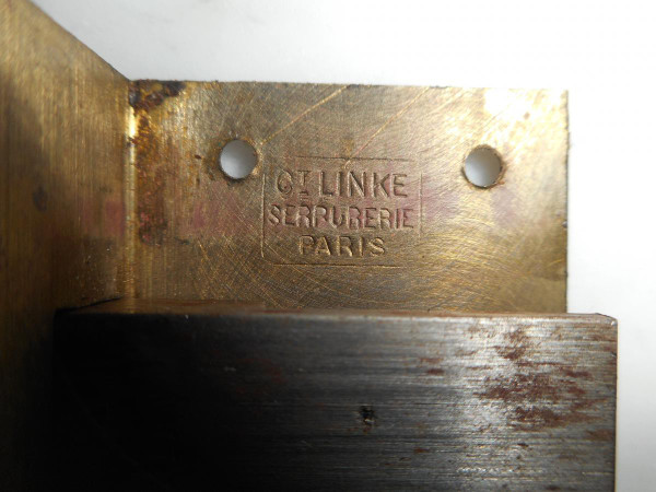 Bibliothèque En Marqueterie Et Bronze Doré Estampillé Francois Linke