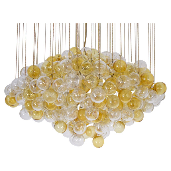 Large Murano cluster chandelier