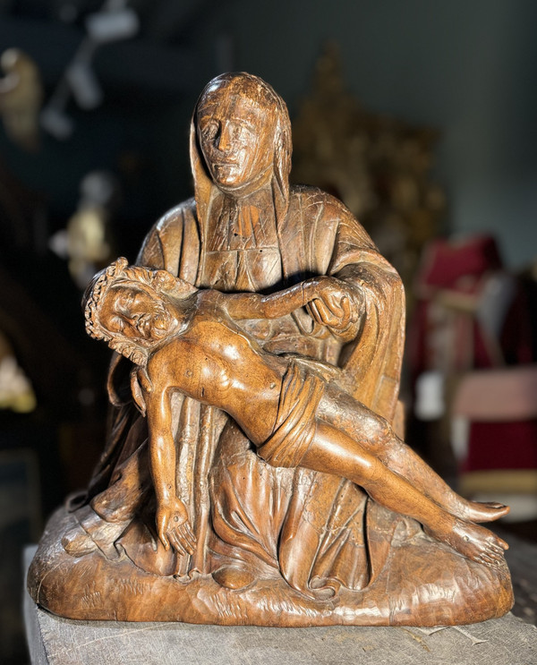 Piéta in noce - XVII secolo