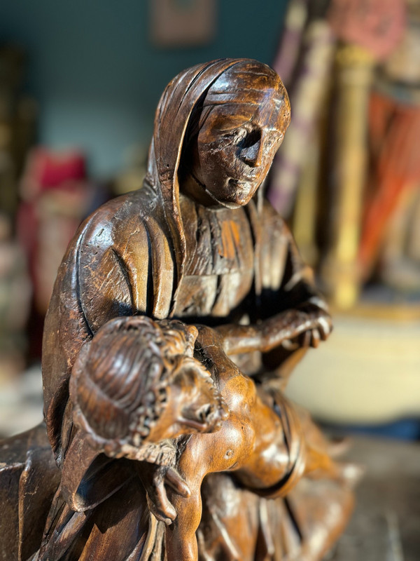 Piéta in noce - XVII secolo