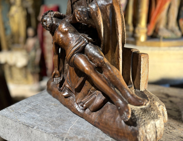 Piéta in noce - XVII secolo