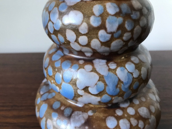 Vaso in ceramica maculata, Belgio, 196O circa.