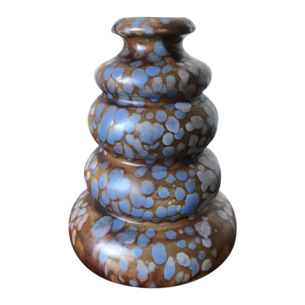 Vaso in ceramica maculata, Belgio, 196O circa.