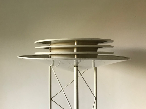 Floor lamp published by Alta Lite, Italy, circa 1980.
