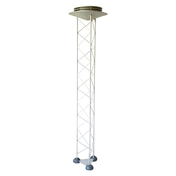 Floor lamp published by Alta Lite, Italy, circa 1980.