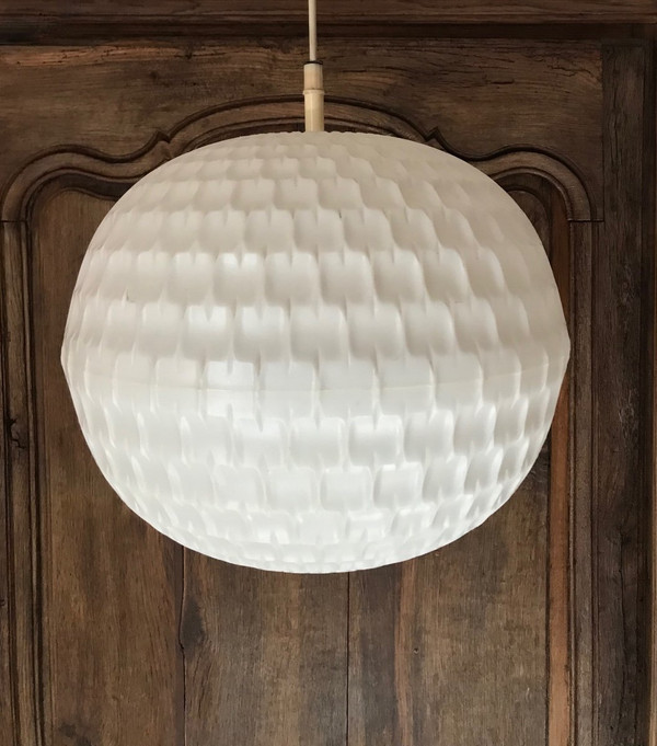 Modernist Erco pendant light, Germany, circa 1960.