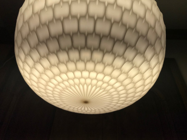 Modernist Erco pendant light, Germany, circa 1960.