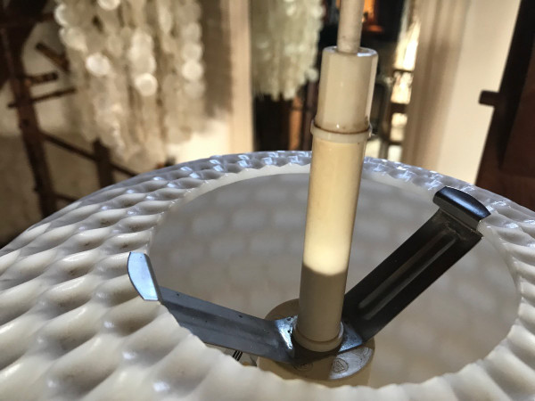 Modernist Erco pendant light, Germany, circa 1960.