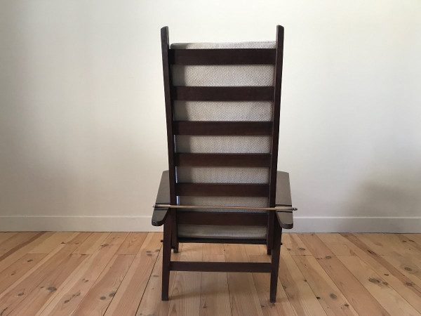 Fauteuil Morris, Arts and Crafts vers 1930.