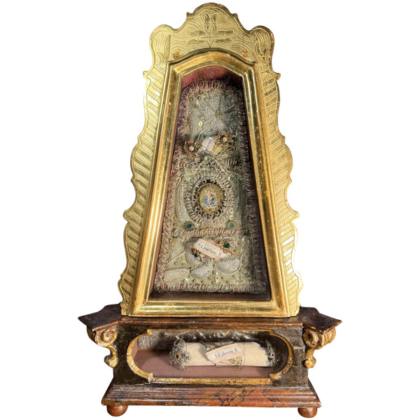 Monstrance Reliquienschrein St. Liberat - XVIIIe387