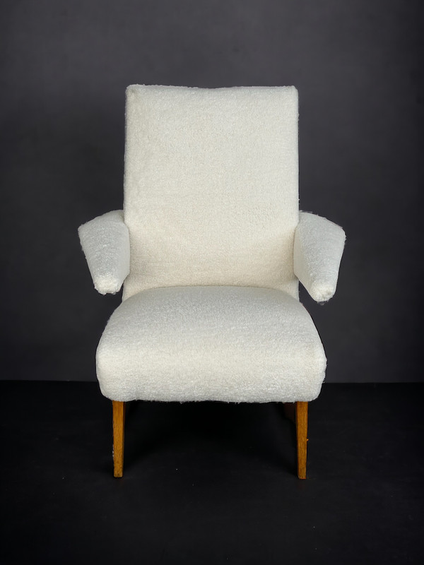 Pair Of Refurbished Vintage Armchairs From The 1950s-60s