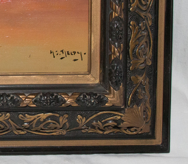 Les lavandières  Henri Jacques Delpy (1877-1957) 