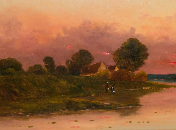 Les lavandières  Henri Jacques Delpy (1877-1957) 