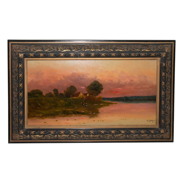 Les lavandières  Henri Jacques Delpy (1877-1957) 