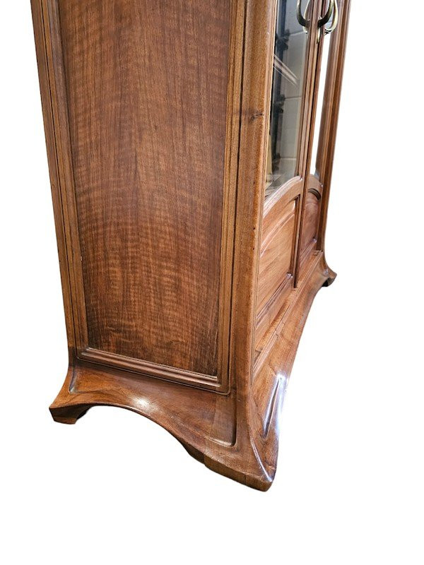 Edouard Diot Art Nouveau Showcase “Pine Cones”