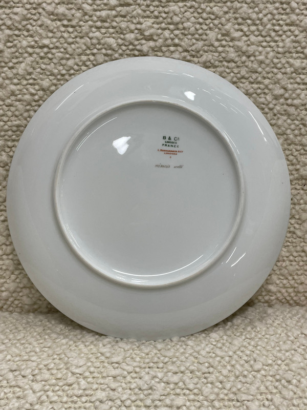 Bernardaud - Fish Service For 12 People in Limoges porcelain