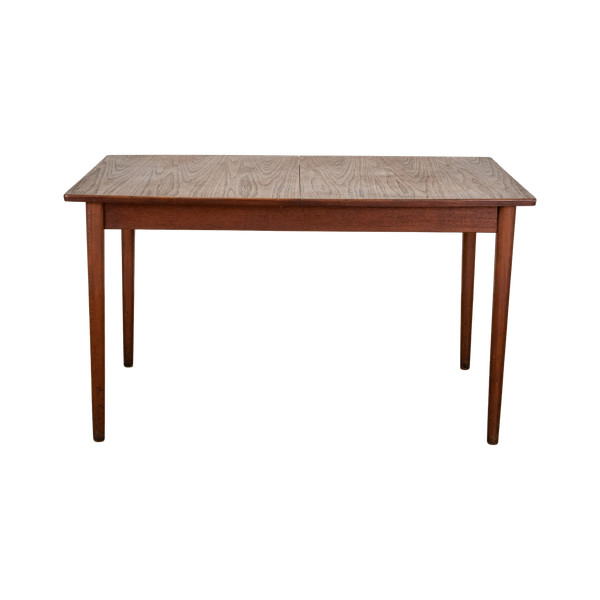 table en teck scandinave 1960