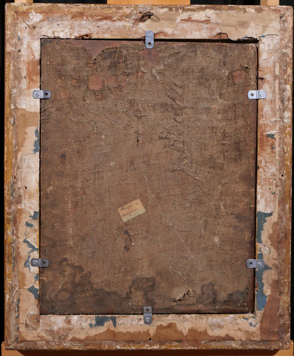 Scuola neoclassica 1800-10 circa, Edipo e Antigone, dipinto, 1800-10 circa