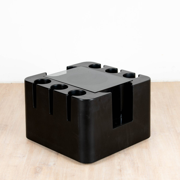 Table basse bar "Bacco", Sergio Mazza, artemide, 1967