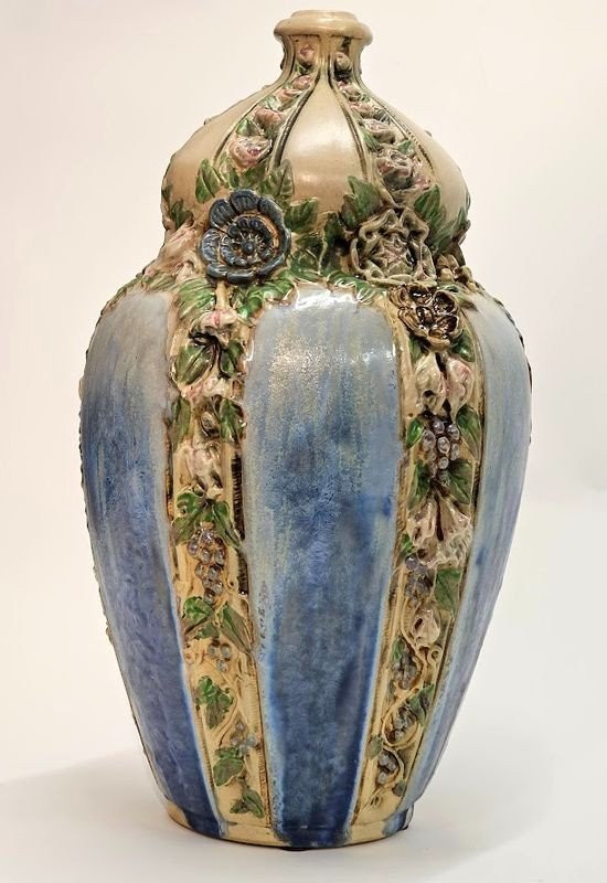 Joseph Mougin Important Art Nouveau Lamp Base