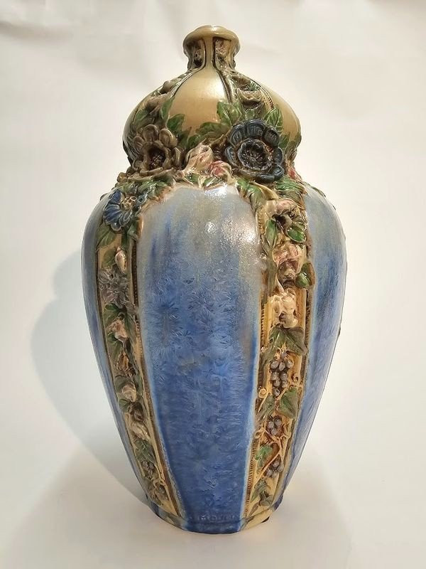 Joseph Mougin Important Art Nouveau Lamp Base