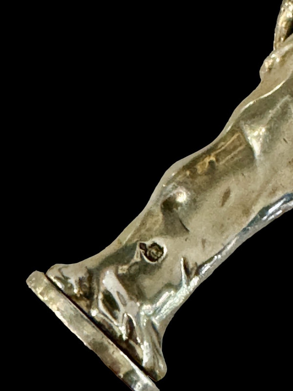 Sigillo in argento, periodo Art Nouveau
