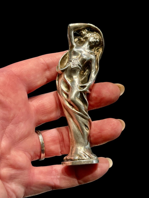 Sigillo in argento, periodo Art Nouveau