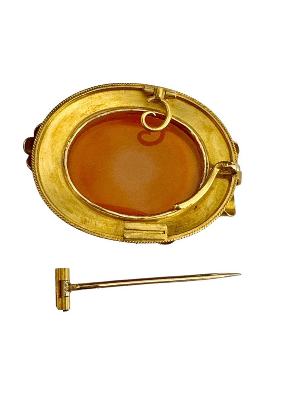 Parure In Oro, Cammei Su Agata Napoleone III