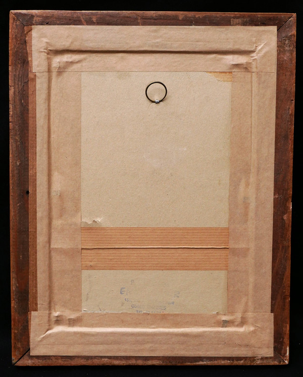 École FRANÇAISE circa 1930, Portrait de petite fille blonde