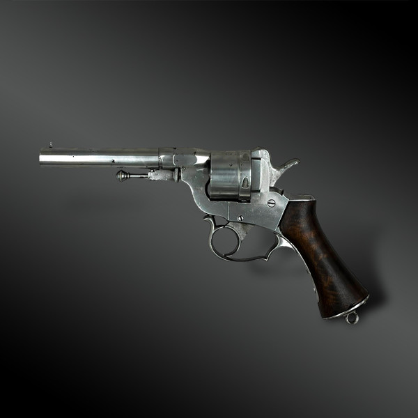 REVOLVER Perrin model 1859, 2nd type - Paris, France - 19th century