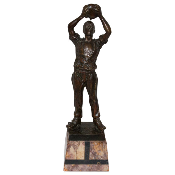 Bronze Der Trinker G Omerth um 1920