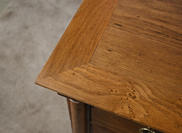 Petite Commode de Propriété en Chêne, époque Empire – Début XIXe