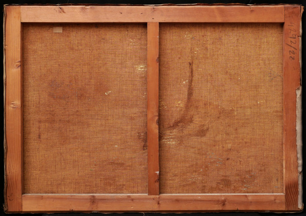 Attributed to Émile GODCHAUX, Boat and sailors at sea