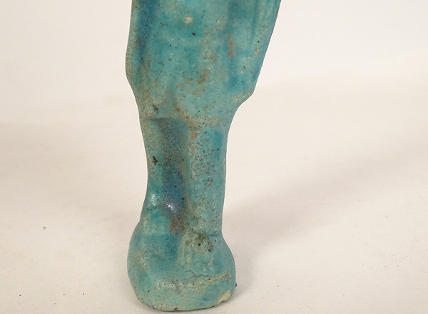 Statuetta di amuleto funerario egiziano Egitto Terracotta Dio Sacerdote Ptah
