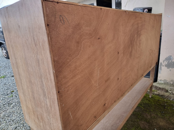 Vintage Roger Landault sideboard in oak ABC edition 1957