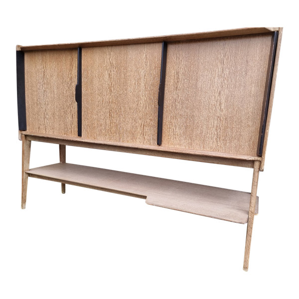 Vintage Roger Landault Sideboard aus Eiche ABC Edition 1957