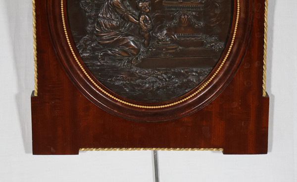 Medaglione in bronzo "Venere e il Bambino" secondo Clodion Fine del XIX secolo