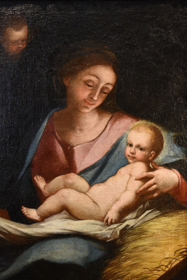 Madonna And Child, Anton Maria Piola (genoa, 1654 - 1715) Circle