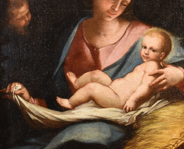  Madonna And Child, Anton Maria Piola (genoa, 1654 - 1715) Circle